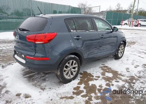 2014 Kia Sportage Lx из США, поврежденный, VIN KNDPB3AC0E7619473